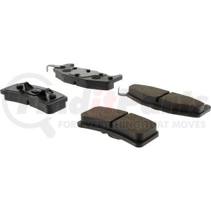 103.03770 by CENTRIC - C-Tek Ceramic Brake Pads with Shims