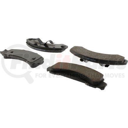 103.03870 by CENTRIC - C-Tek Ceramic Brake Pads with Shims