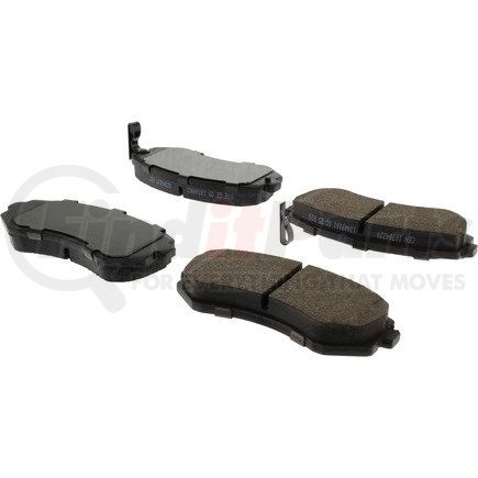 103.04220 by CENTRIC - C-Tek Ceramic Brake Pads with Shims