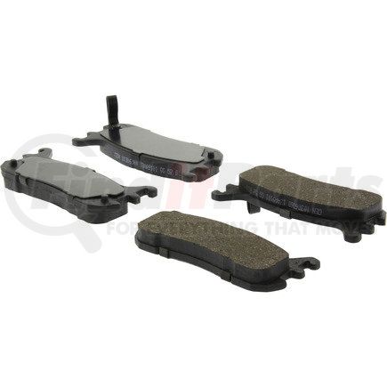 103.06360 by CENTRIC - C-Tek Ceramic Brake Pads with Shims