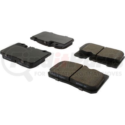 103.06650 by CENTRIC - C-Tek Ceramic Brake Pads with Shims