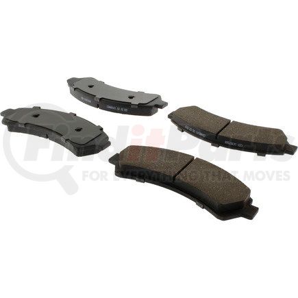 103.07260 by CENTRIC - C-Tek Ceramic Brake Pads with Shims