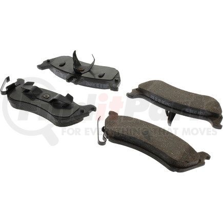 103.08750 by CENTRIC - C-Tek Ceramic Brake Pads with Shims