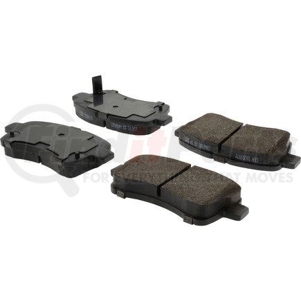 103.09370 by CENTRIC - C-Tek Ceramic Brake Pads with Shims