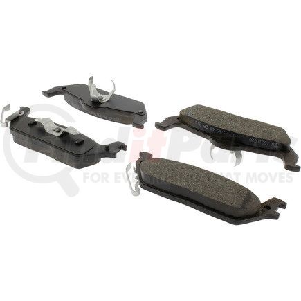 103.10120 by CENTRIC - C-Tek Ceramic Brake Pads with Shims