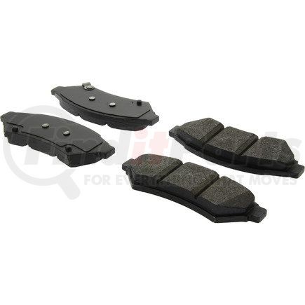 103.10750 by CENTRIC - C-Tek Ceramic Brake Pads with Shims