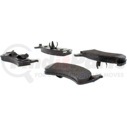 102.06250 by CENTRIC - C-Tek Semi-Metallic Brake Pads with Shims