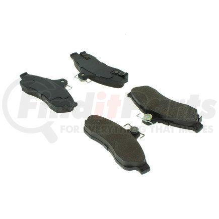 102.06280 by CENTRIC - C-Tek Semi-Metallic Brake Pads with Shims