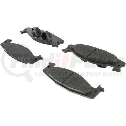 Centric 102.06320 Disc Brake Pad Set C-Tek Semi-Metallic Brake Pads with Shims