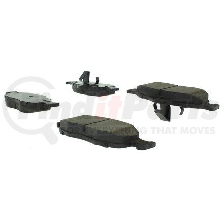 102.06480 by CENTRIC - C-Tek Semi-Metallic Brake Pads with Shims