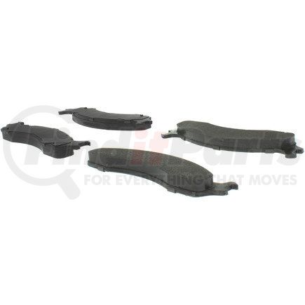 102.06551 by CENTRIC - C-Tek Semi-Metallic Brake Pads with Shims