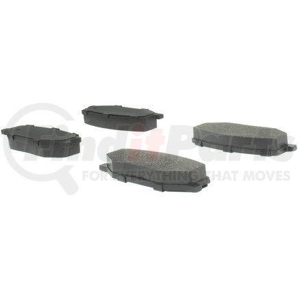 102.06600 by CENTRIC - C-Tek Semi-Metallic Brake Pads with Shims