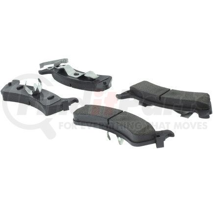 102.06660 by CENTRIC - C-Tek Semi-Metallic Brake Pads with Shims