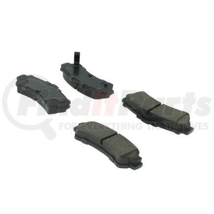 102.06690 by CENTRIC - C-Tek Semi-Metallic Brake Pads with Shims