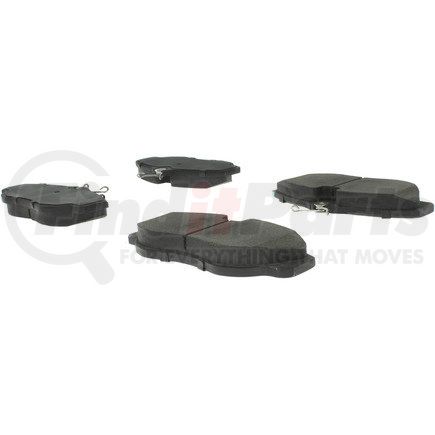 102.06760 by CENTRIC - C-Tek Semi-Metallic Brake Pads with Shims