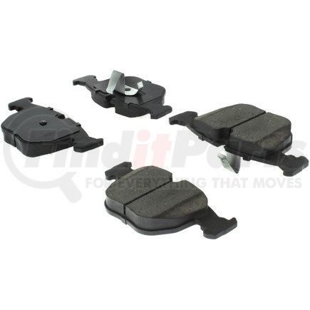 102.06810 by CENTRIC - C-Tek Semi-Metallic Brake Pads with Shims