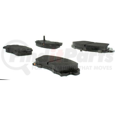 102.07210 by CENTRIC - C-Tek Semi-Metallic Brake Pads with Shims