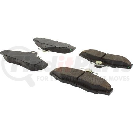 102.07240 by CENTRIC - C-Tek Semi-Metallic Brake Pads with Shims