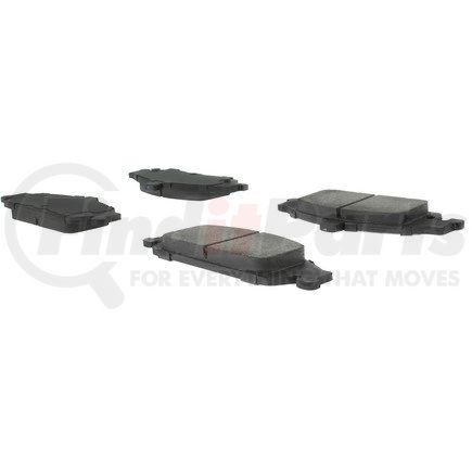 102.07270 by CENTRIC - C-Tek Semi-Metallic Brake Pads with Shims