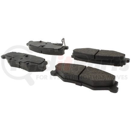 102.07320 by CENTRIC - C-Tek Semi-Metallic Brake Pads with Shims