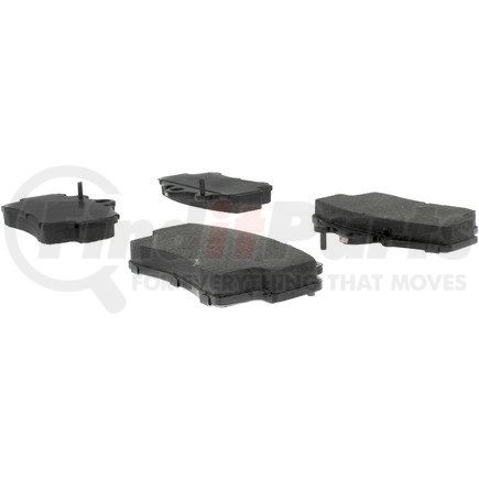 102.07370 by CENTRIC - C-Tek Semi-Metallic Brake Pads with Shims