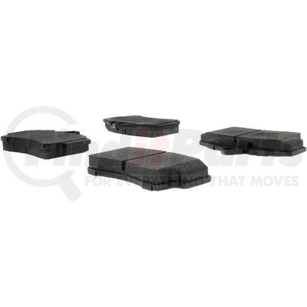102.07380 by CENTRIC - C-Tek Semi-Metallic Brake Pads with Shims