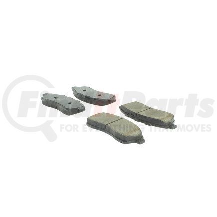 102.07570 by CENTRIC - C-Tek Semi-Metallic Brake Pads with Shims