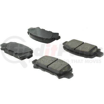 102.07700 by CENTRIC - C-Tek Semi-Metallic Brake Pads with Shims