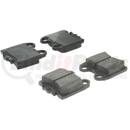 102.07710 by CENTRIC - C-Tek Semi-Metallic Brake Pads with Shims