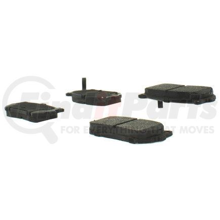 102.07750 by CENTRIC - C-Tek Semi-Metallic Brake Pads with Shims