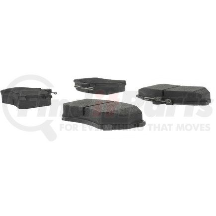 102.07800 by CENTRIC - C-Tek Semi-Metallic Brake Pads with Shims