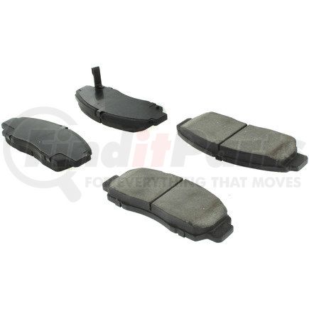 102.07870 by CENTRIC - C-Tek Semi-Metallic Brake Pads with Shims