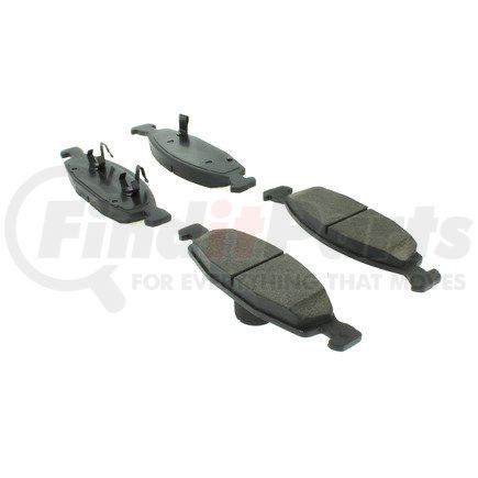 102.07900 by CENTRIC - C-Tek Semi-Metallic Brake Pads with Shims