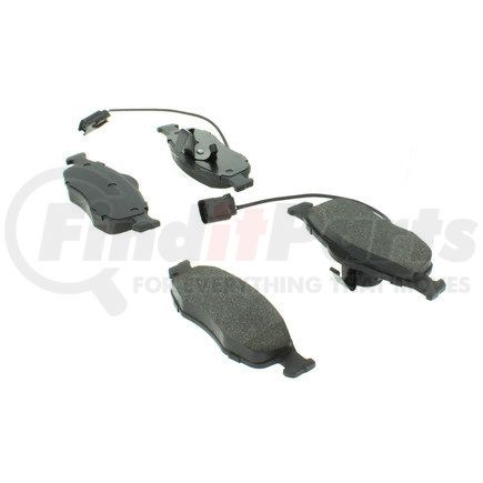 102.08010 by CENTRIC - C-Tek Semi-Metallic Brake Pads with Shims