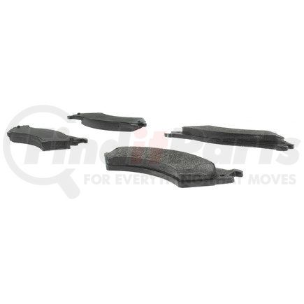 102.08020 by CENTRIC - C-Tek Semi-Metallic Brake Pads with Shims