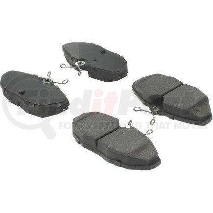 102.08060 by CENTRIC - C-Tek Semi-Metallic Brake Pads with Shims