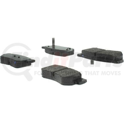 102.08130 by CENTRIC - C-Tek Semi-Metallic Brake Pads with Shims