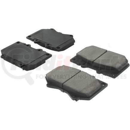Centric 102.08120 Disc Brake Pad Set C-Tek Semi-Metallic Brake Pads with Shims