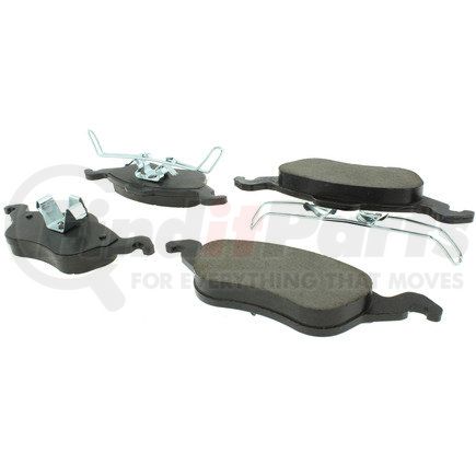 102.08160 by CENTRIC - C-Tek Semi-Metallic Brake Pads with Shims