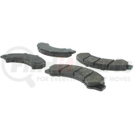 102.08250 by CENTRIC - C-Tek Semi-Metallic Brake Pads with Shims