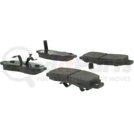 102.08320 by CENTRIC - C-Tek Semi-Metallic Brake Pads with Shims