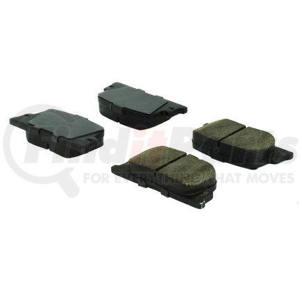 102.08350 by CENTRIC - C-Tek Semi-Metallic Brake Pads with Shims