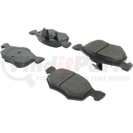 102.08430 by CENTRIC - C-Tek Semi-Metallic Brake Pads with Shims