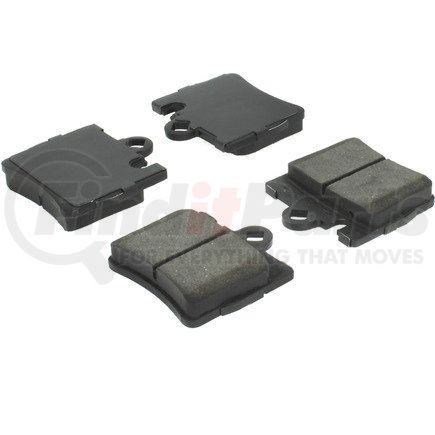 102.08480 by CENTRIC - C-Tek Semi-Metallic Brake Pads with Shims