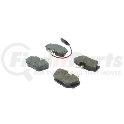 102.08771 by CENTRIC - C-Tek Semi-Metallic Brake Pads with Shims