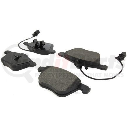 102.08800 by CENTRIC - C-Tek Semi-Metallic Brake Pads with Shims