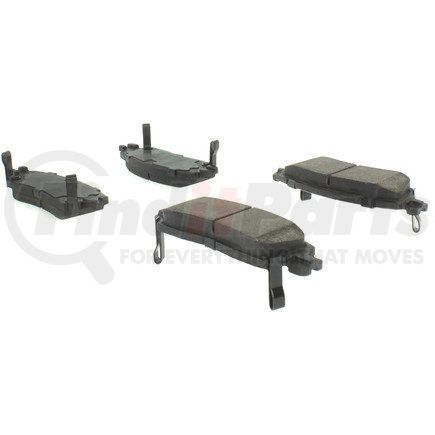 102.08830 by CENTRIC - C-Tek Semi-Metallic Brake Pads with Shims