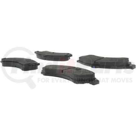 102.08820 by CENTRIC - C-Tek Semi-Metallic Brake Pads with Shims