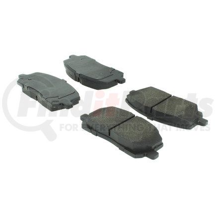 102.08840 by CENTRIC - C-Tek Semi-Metallic Brake Pads with Shims
