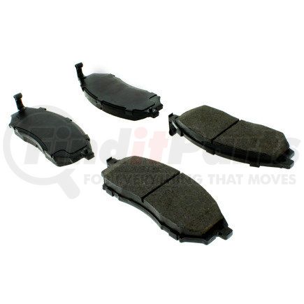 102.08880 by CENTRIC - C-Tek Semi-Metallic Brake Pads with Shims